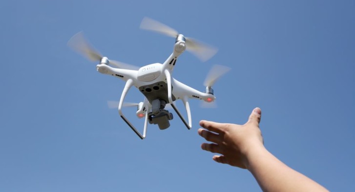 a DJI drone
